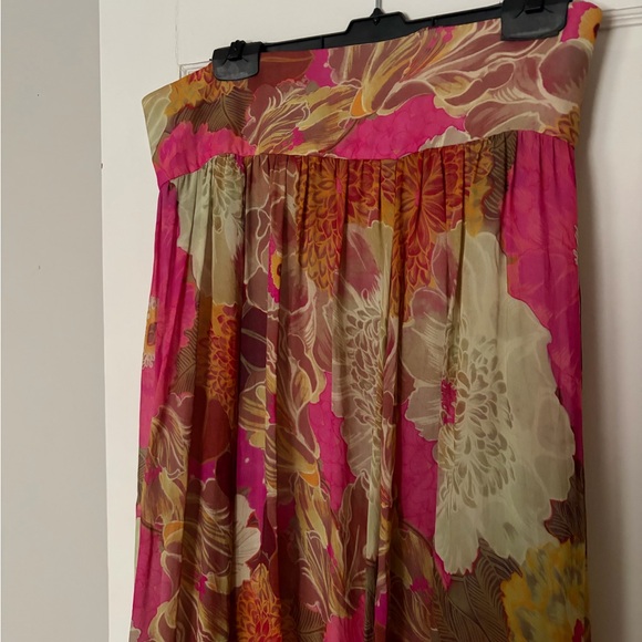 Zara Printed Floral Maxi Dress - Picture 8 of 10